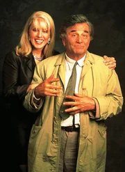 Peter Falk und seine Frau Shera Danese spielen Lt. Columbo und Kathleen Calvert. Peter Falk und seine Frau Shera Danese spielen Lt. Columbo und Kathleen Calvert.