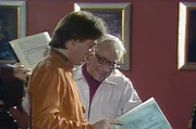 Krystian Zimerman (li.) und Leonard Bernstein (re.) bei den Proben zu Johannes Brahms' zweitem Klavierkonzert (1984) Krystian Zimerman (li.) und Leonard Bernstein (re.) bei den Proben zu Johannes Brahms' zweitem Klavierkonzert (1984)