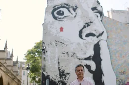Der S&auml;nger, Komponist und Produzent Wolfgang Schr&ouml;dl alias SENEX in Berlin