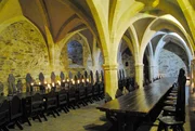 Burg Lockenhaus Rittersaal. Burg Lockenhaus Rittersaal.