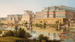 Die H&auml;ngenden G&auml;rten von Babylon z&auml;hlen zu den sieben Weltwundern der Antike.