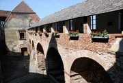 Burg Güssing - Innenhof. Burg Güssing - Innenhof.