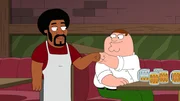 Jerome (l.); Peter Griffin (r.)