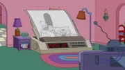 Können auch flach: (v.l.n.r.) Homer, Marge, Lisa, Maggie und Bart ... Können auch flach: (v.l.n.r.) Homer, Marge, Lisa, Maggie und Bart ...