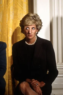 Prinzessin Diana nimmt am 24. September 1996 an einer Veranstaltung des Wei&szlig;en Hauses in Washington DC teil.