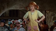 In der Kaschemme der Piraten in Taka-Tuka wei&szlig; sich Pippi (Inger Nilsson) schon bald Respekt zu verschaffen.