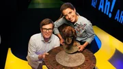 Clari und Ralph besch&auml;ftigen sich heute mit "Lumpi, platz!"
