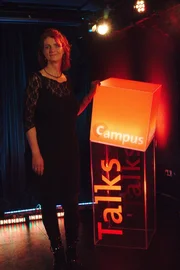 Prof. Dr. Susan Arndt zu Gast bei Campus Talks. Prof. Dr. Susan Arndt zu Gast bei Campus Talks.