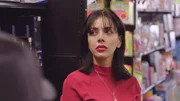 Jasmine gets teary eyed in a department store. Jasmine gets teary eyed in a department store.