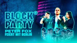 Die Doku ist ein emotionaler R&uuml;ckblick auf Peter Fox' Konzertreihe BLOCK PARTY im Sommer 2024. Die Auftrittsorte: Berliner Brennpunkte. Der Eintritt: frei. Die Mission: die Menschen vereinen. Mit dabei: drei Newcomer, auf die Fox &uuml;ber Streetworker und TikTok aufmerksam wurde. Die Doku zeigt auch den b&uuml;rokratischen Hindernislauf im Vorfeld.