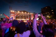 Europa Open Air des hr-Sinfonieorchesters und der Europäischen Zentralbank and der Weseler Werft, Frankfurt am Main. Europa Open Air des hr-Sinfonieorchesters und der Europäischen Zentralbank and der Weseler Werft, Frankfurt am Main.