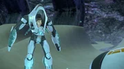 Ant muss verhindern, dass K&auml;pt_n Hammerhai die Schatztruhe &ouml;ffnet und den Ur-Giganten herausl&auml;sst. Daf&uuml;r schl&uuml;pft er in seinen Unterwasser-Robot.