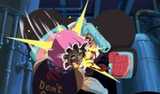 Se&ntilde;or Pink (vorne); Franky (hinten)