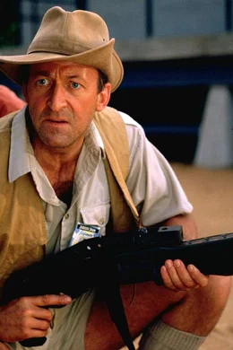 Bob Peck (Robert Muldoon).