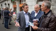 SENDER: ARD - SENDETITEL: Tatort: Wacht am Rhein - UNTERTITEL:  - CAPTION:  ARD/WDR TATORT: WACHT AM RHEIN, Autor: J&uuml;rgen Werner, Regie: Sebastian Ko, am Sonntag (15.01.17) um 20:15 Uhr im ERSTEN..Dieter Gottschalk (Sylvester Groth, 3.v.r.) will mit der B&uuml;rgerwehr f&uuml;r Ruhe und Ordnung sorgen. Rassissmus will er sich nicht vorhalten lassen, auch nicht von den Kommissaren Max Ballauf (Klaus J. Behrendt, r) und Freddy Schenk (Dietmar B&auml;r, 2.v.r.)..&copy; WDR/Thomas Kost, honorarfrei - Verwendung gem&auml;&szlig; der AGB im engen inhaltlichen, redaktionellen Zusammenhang mit genannter WDR-Sendung bei Nennung "Bild: WDR/Thomas Kost" (S2+). WDR Presse und Information/Bildkommunikation, K&ouml;ln, Tel: 0221/220 -7132 oder -7133, Fax: -777132, bildkommunikation@wdr.de