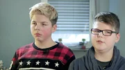Die beiden Br&uuml;der Marius,li. und Erik,re.
