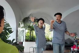 Vanessa Kr&uuml;ger (Sonja), Ulrich Tukur (Georg).