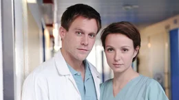 Ken Duken (Dr. Markus H&ouml;chstmann), Julia Koschitz (Dr. Lydia Martischek).