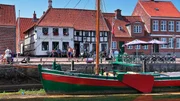 Der Hafen von Ribe - im ältesten und für viele schönsten Städtchen Dänemarks. Der Hafen von Ribe - im ältesten und für viele schönsten Städtchen Dänemarks.