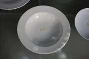 Die Menschenrechtecharta in Buchstabensuppe&hellip;ein Anfang, von Performancek&uuml;nstler Gustav Troger.