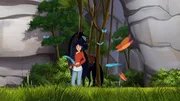 Lena sucht den Eingang des geheimen Ortes. Lena sucht den Eingang des geheimen Ortes.