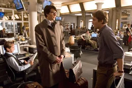 L-R: Clark Kent / Superman (Brandon Routh), Jimmy Olsen (Sam Huntington)
