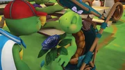 Die Blaue Begonie wurde heimlich gepflückt! Die Freunde machen sich auf den Weg, um den Übeltäter zu überführen. Die Blaue Begonie wurde heimlich gepflückt! Die Freunde machen sich auf den Weg, um den Übeltäter zu überführen.