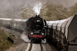 Die Dampflokomotive auf der Tharandter Rampe