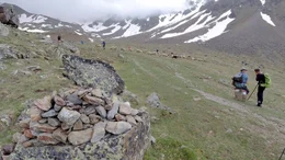 Vor dem Aufstieg auf den Similaun.