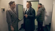 Ingo Len&szlig;en (2.v.l.); Ben Handke (r.)