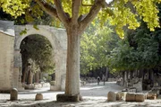Gespenstisch und verwunschen zugleich: Seit mehr als 2.000 Jahren ranken sich unzählige Legenden um die antike Nekropole „Les Alyscamps“ im südfranzösischen Arles. Gespenstisch und verwunschen zugleich: Seit mehr als 2.000 Jahren ranken sich unzählige Legenden um die antike Nekropole „Les Alyscamps“ im südfranzösischen Arles.