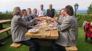 Harry und die Urltaler S&auml;nger beim Mostheurigen Voralpenblick.