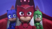 Left to right: Catboy, Owlette, Gekko