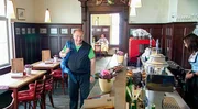 Harry Prünser im Stubenberhaus am Schöckl. Harry Prünser im Stubenberhaus am Schöckl.