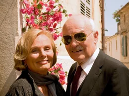 Agnes (Ruth Maria Kubitschek) und Richard (Charles Brauer) verstehen sich pr&auml;chtig.