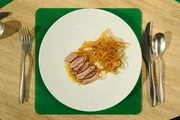 Leibgericht: Wachtelbrust mit Buttersauce und Kartoffelstroh von Andreas Plotzitzka Leibgericht: Wachtelbrust mit Buttersauce und Kartoffelstroh von Andreas Plotzitzka