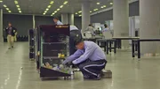 BOGOTA, COLOMBIA- Seized objects being reviewed. BOGOTA, COLOMBIA- Seized objects being reviewed.