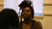 Ashley continues to talk with her sister Sienna and her friend Alysia at a dance studio in Rochester. Ashley continues to talk with her sister Sienna and her friend Alysia at a dance studio in Rochester.
