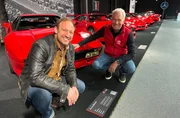 Tobias K&auml;mmerer mit Christian Danner (re.).