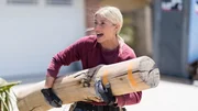 This piece of driftwood is no match for host Jasmine Roth, as seen on HGTV's Hidden Potential. This piece of driftwood is no match for host Jasmine Roth, as seen on HGTV's Hidden Potential.