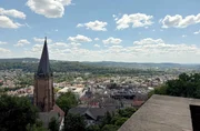 Blick vom Marburger Schloss. Blick vom Marburger Schloss.