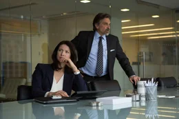 Diane Lester (Caitriona Balfe), Avery Goodloe (Dennis Boutsikaris)