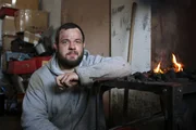 Der Schmied Michal, einer von wenigen Bewohnern in Horsk&aacute; Kvilda.