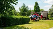 Der DRF Rettungshubschrauber. Der DRF Rettungshubschrauber.