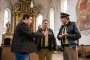 L-R: Martin Riedl (Paul Sedlmeir), Franz Hubert (Christian Tramitz) und Johannes Staller (Helmfried von L&uuml;ttichau)