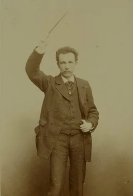 Richard Strauss in jungen Jahren.