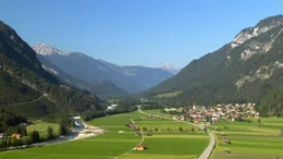 Blick in das Lechtal.
