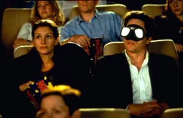 L-R: Anna Scott (Julia Roberts) und William Thacker (Hugh Grant)