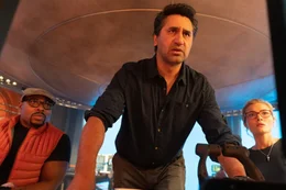 v.li.: DJ (Page Kennedy), JMac (Cliff Curtis), Jess (Skyler Samuels).