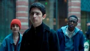 Lucas &bdquo;Lux&ldquo; (Th&eacute;o Fernandez, Mitte) und F&eacute;lix (Azize Diabat&eacute; Abdoulaye,r.)